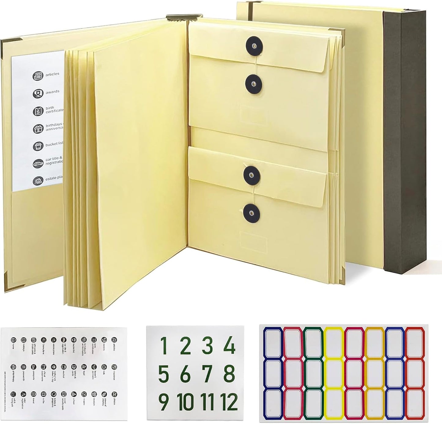 Compact Folding File Organizer Folder