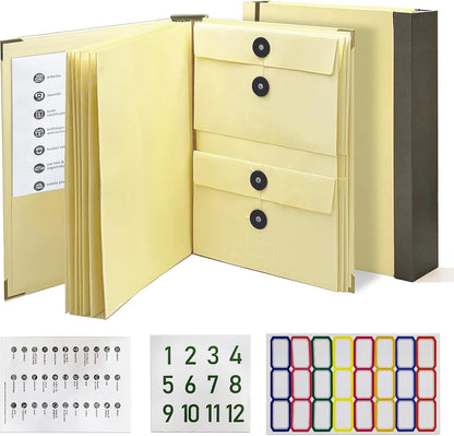 Compact Folding File Organizer Folder