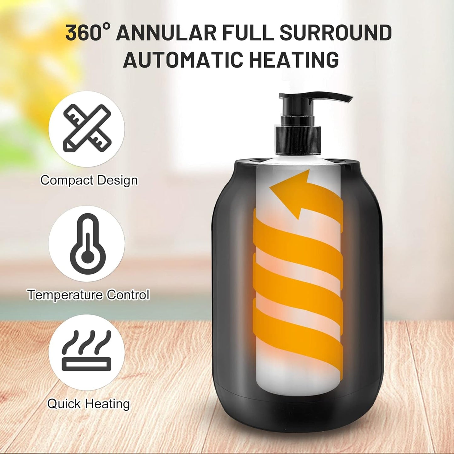 Compact Digital Oil Warmer for Massage Therapy