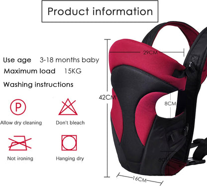 Comfortable Baby Sling with Adjustable Straps