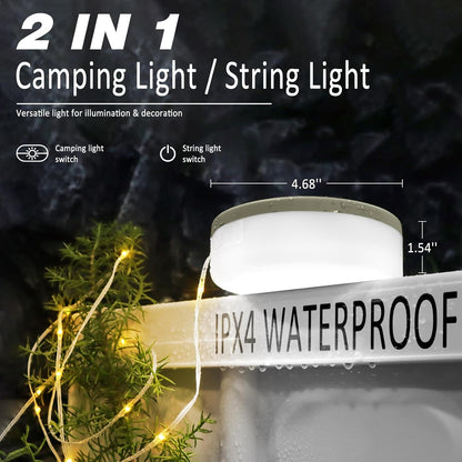 Waterproof Outdoor LED Fairy String Lights