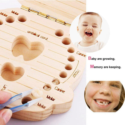 Baby Teeth Storage Box Keepsake