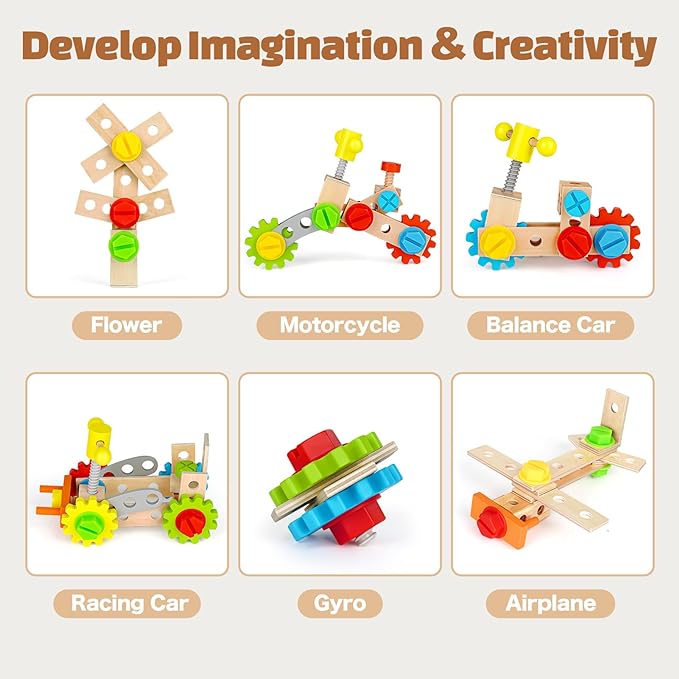 Fun Kids Wooden Learning Board