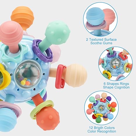 Soft Teething Toys for Baby Relief