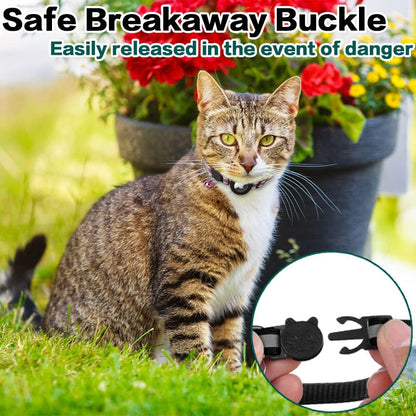Comfy Pet Collar with Quick Release - Reflective & Tracker Friendly