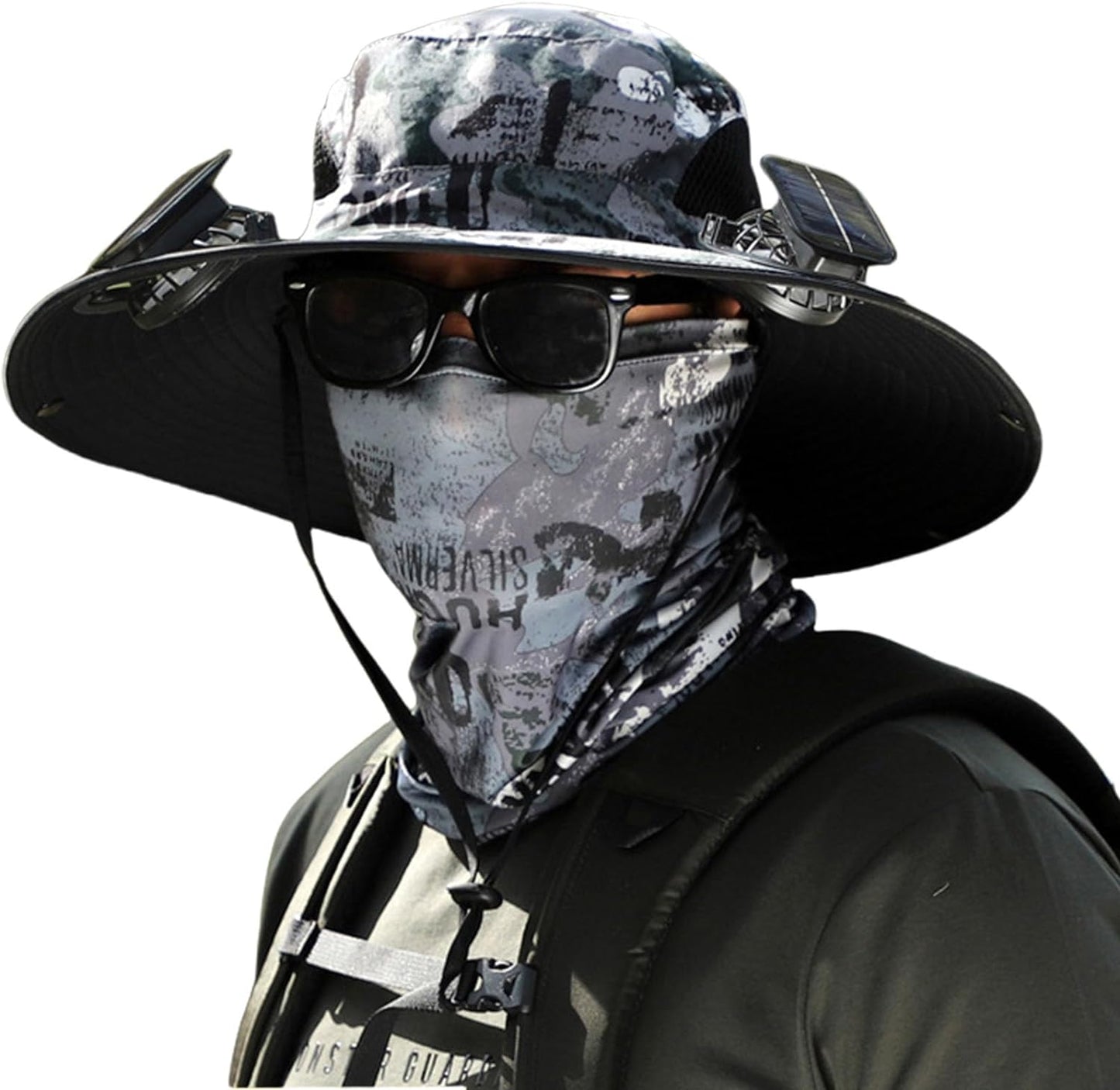 Cooling Sun Hat with Solar Fan