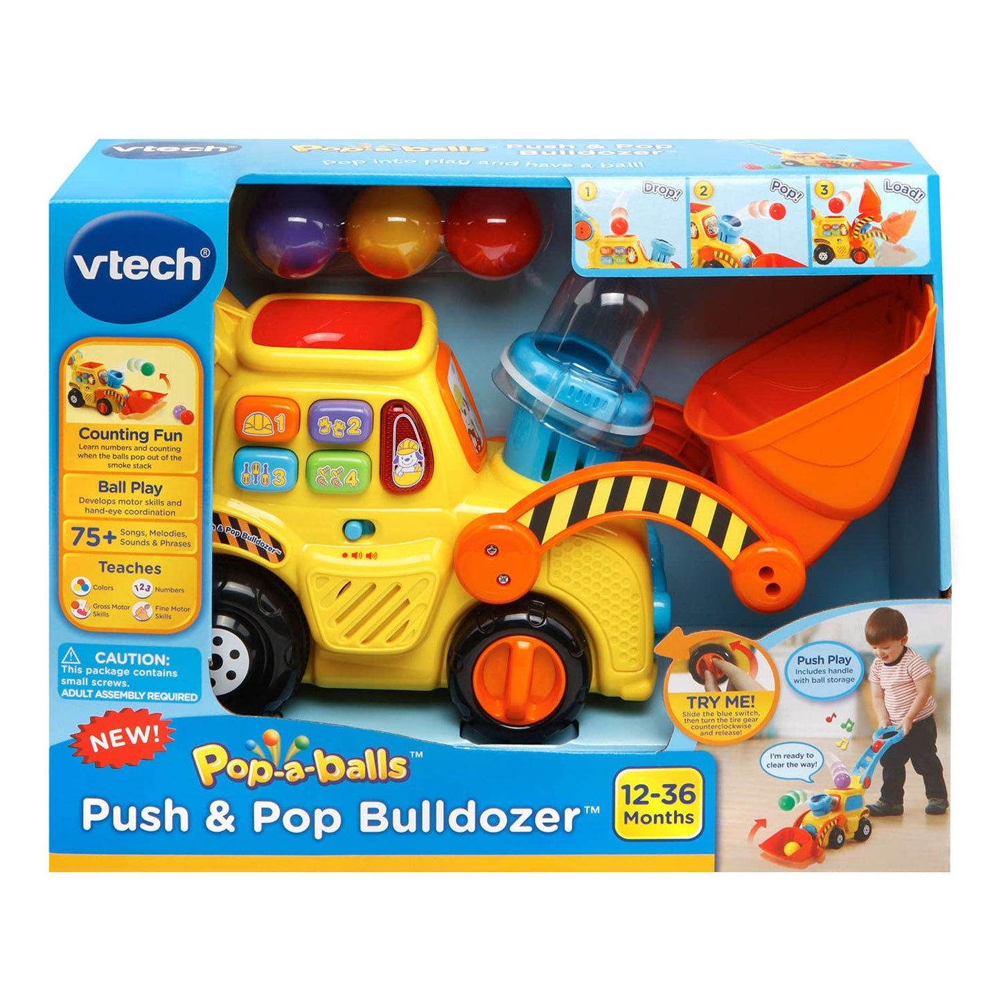 Fun Kids Construction Excavator Toy