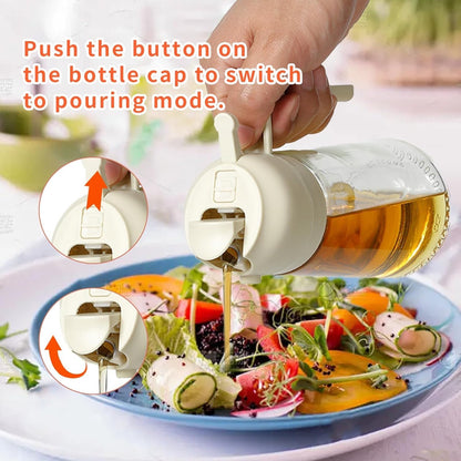 Easy Oil Sprayer Dispenser Bottle for Cooking