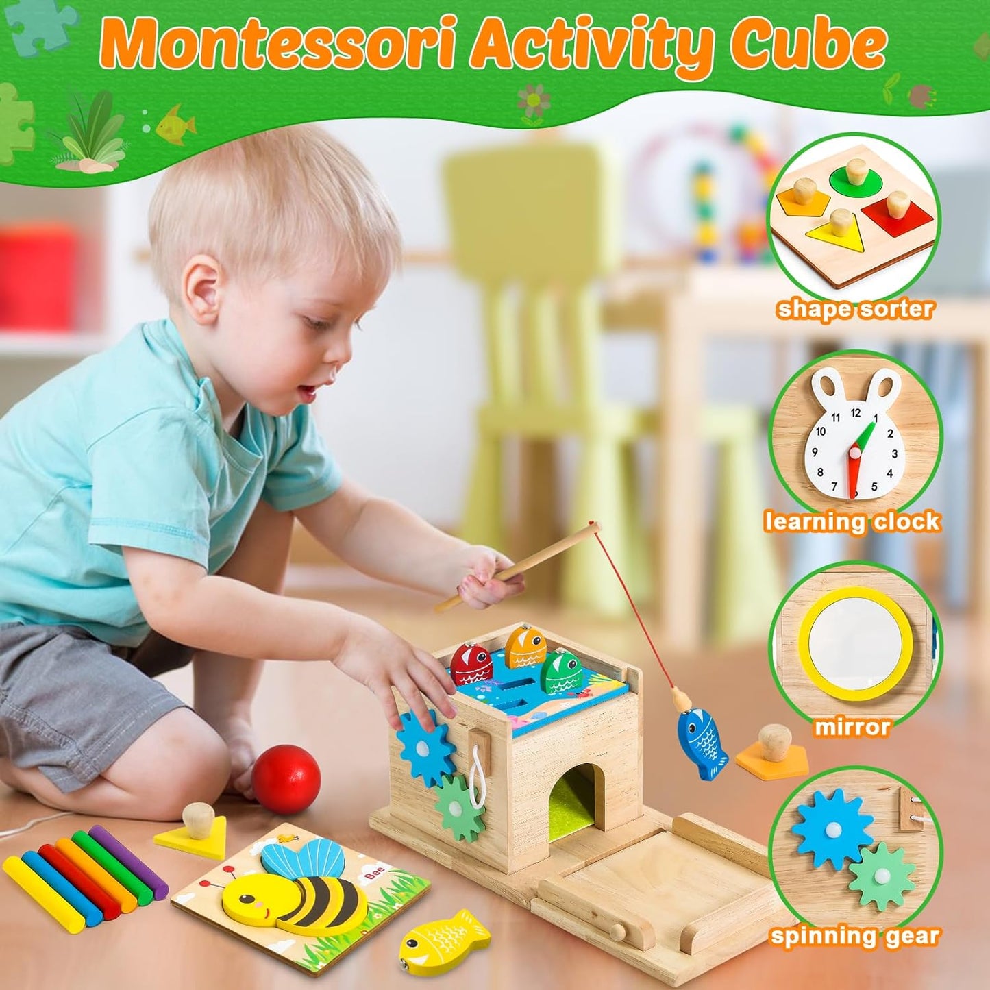 Learning Baby Play Set - Fun Developmental Toy Kit