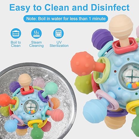 Soft Teething Toys for Baby Relief