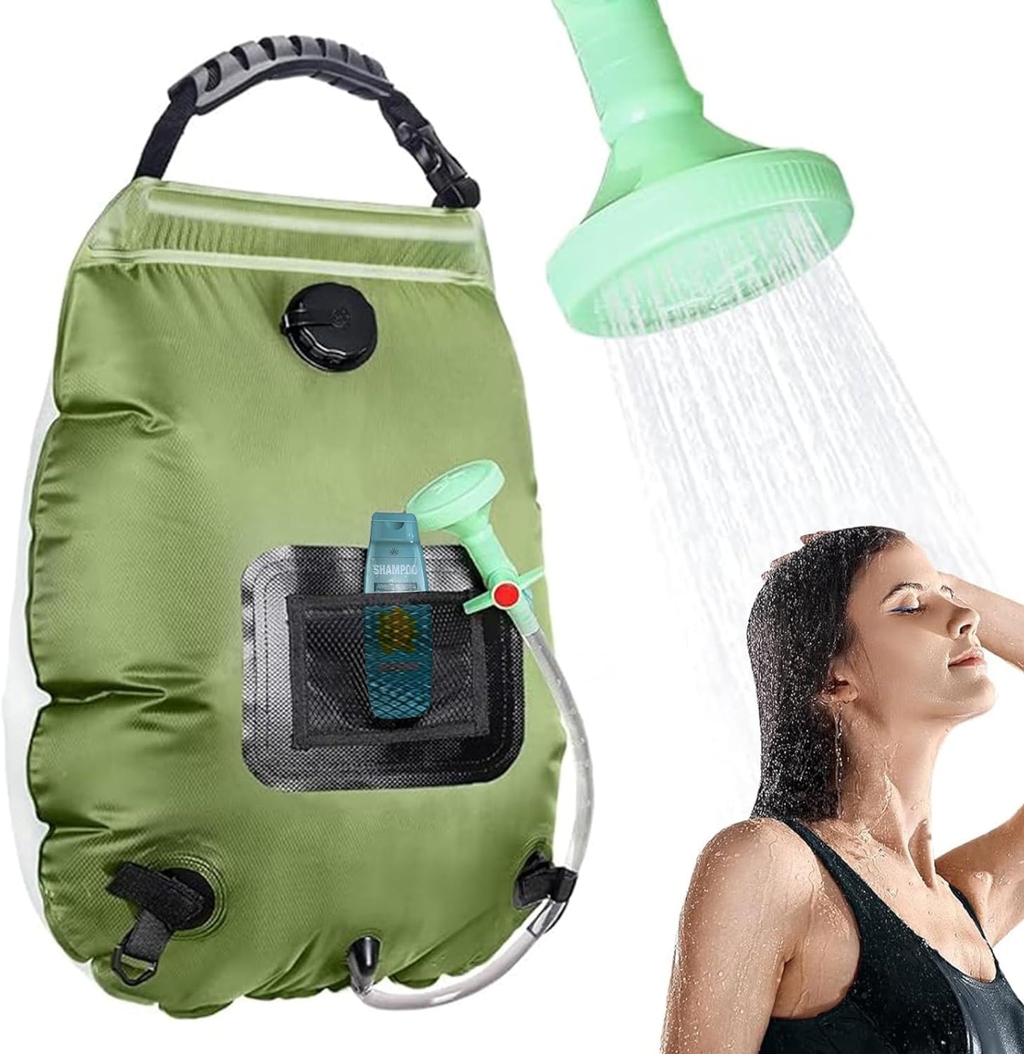 Portable Solar Heated Shower Bag
