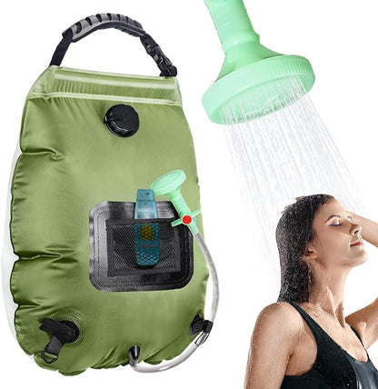 Portable Solar Heated Shower Bag