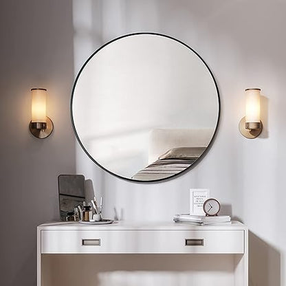 Simple Round Wall Mirror