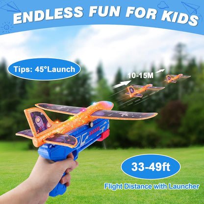 Fun Flying Foam Plane Launch Kit