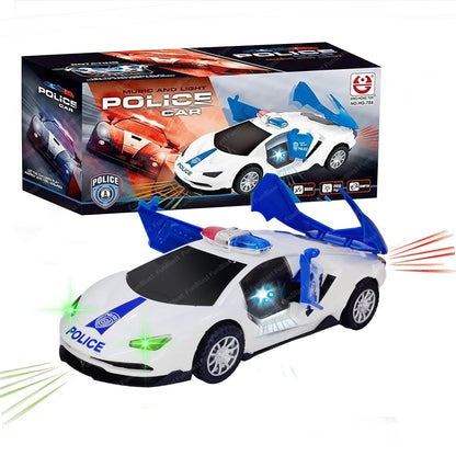 Fun Kids Police Car Toy with Lights and Sounds - Fesara