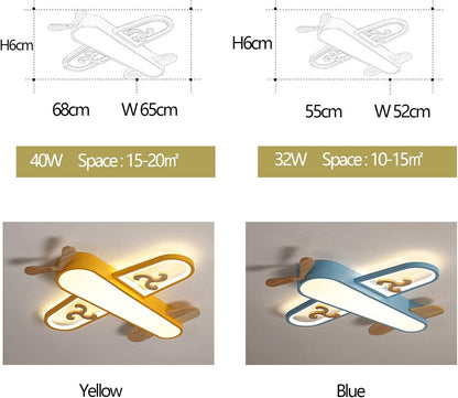 Colorful Kids Ceiling Light with Remote Control