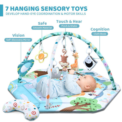 Ultimate Baby Play Gym with Attached Toys