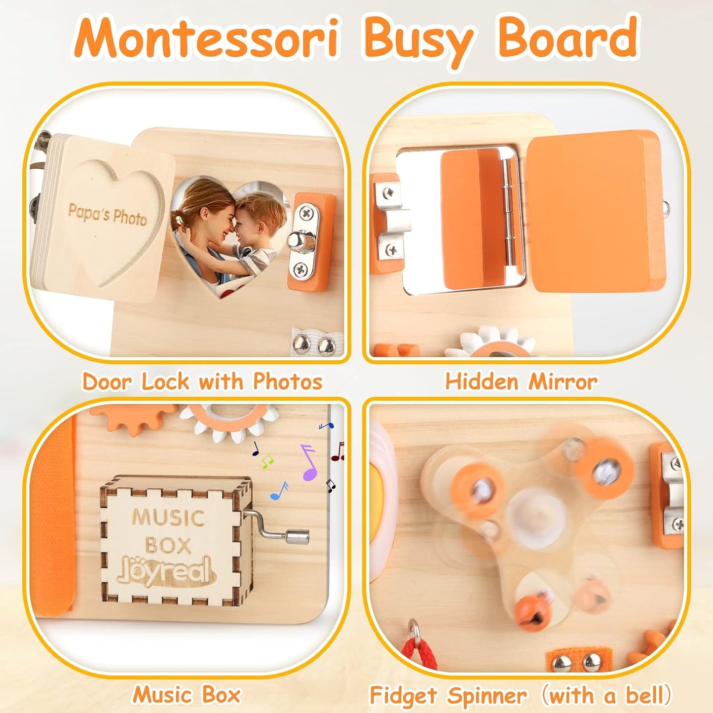 Fun Wooden Learning Board for Children