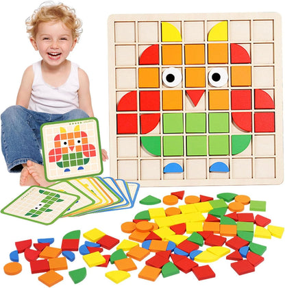 Kid's Wooden Learning Puzzle Toy - Fesara