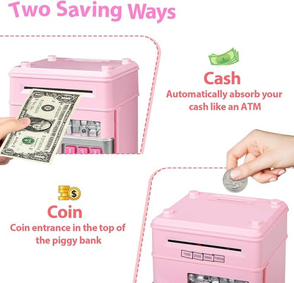 Fun Kids Savings Piggy Bank
