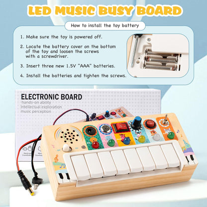 Fesara | Baby Music Activity Board