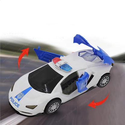 Fun Kids Police Car Toy with Lights and Sounds