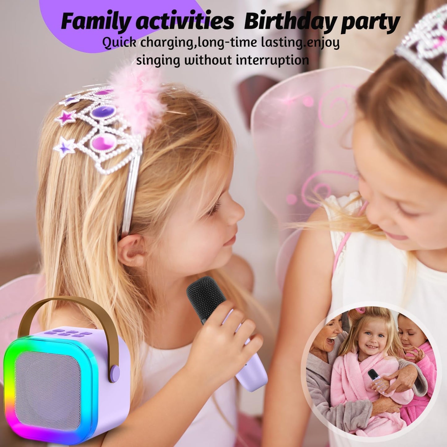 Portable Wireless Karaoke Speaker System