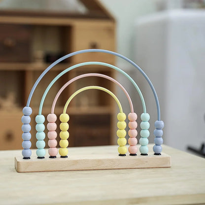 Colorful Wooden Math Abacus