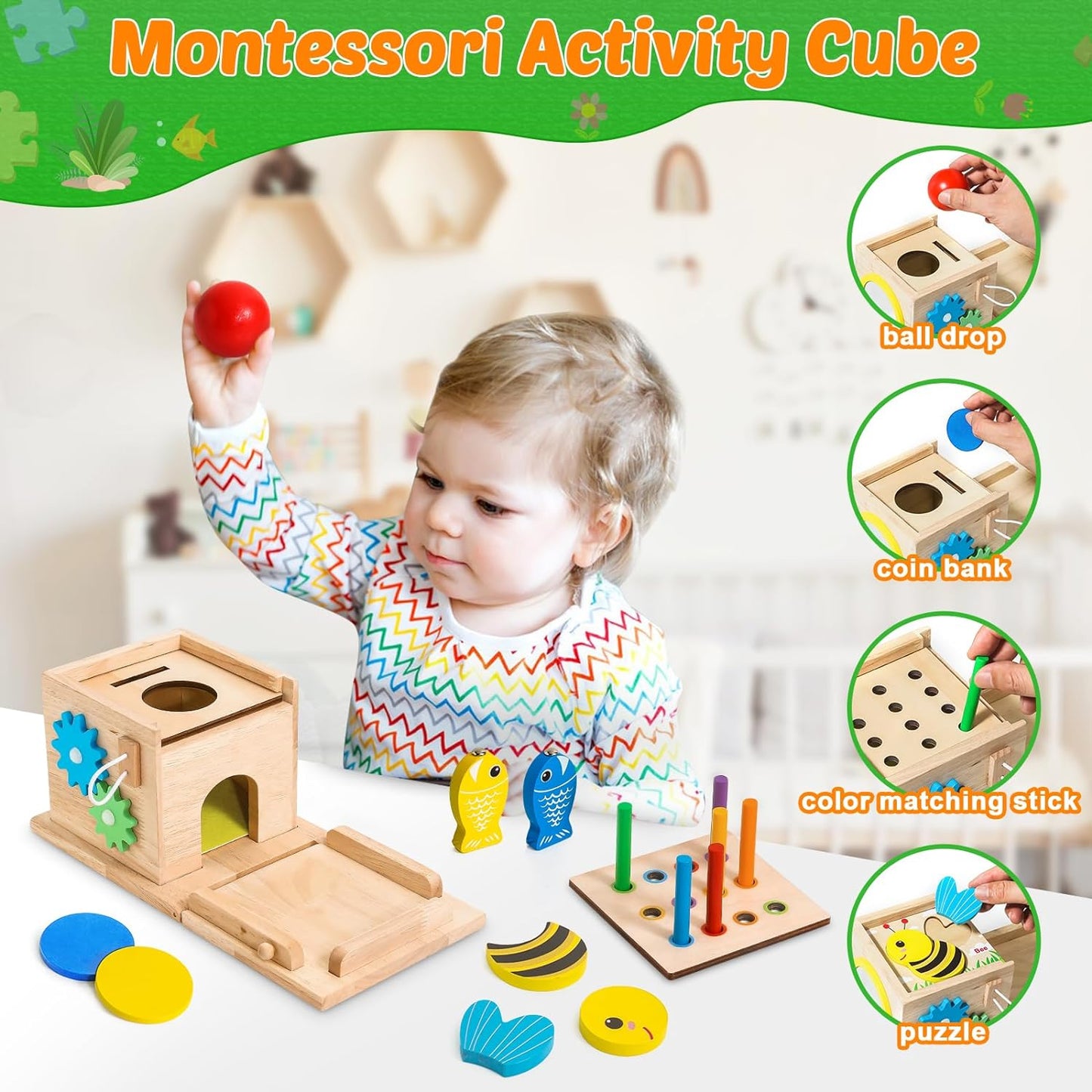 Learning Baby Play Set - Fun Developmental Toy Kit