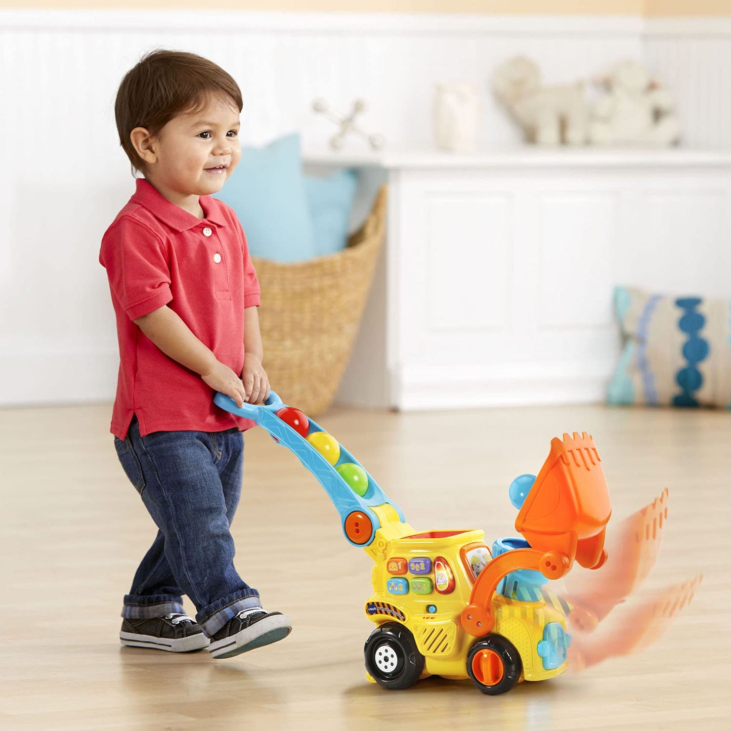 Fun Kids Construction Excavator Toy