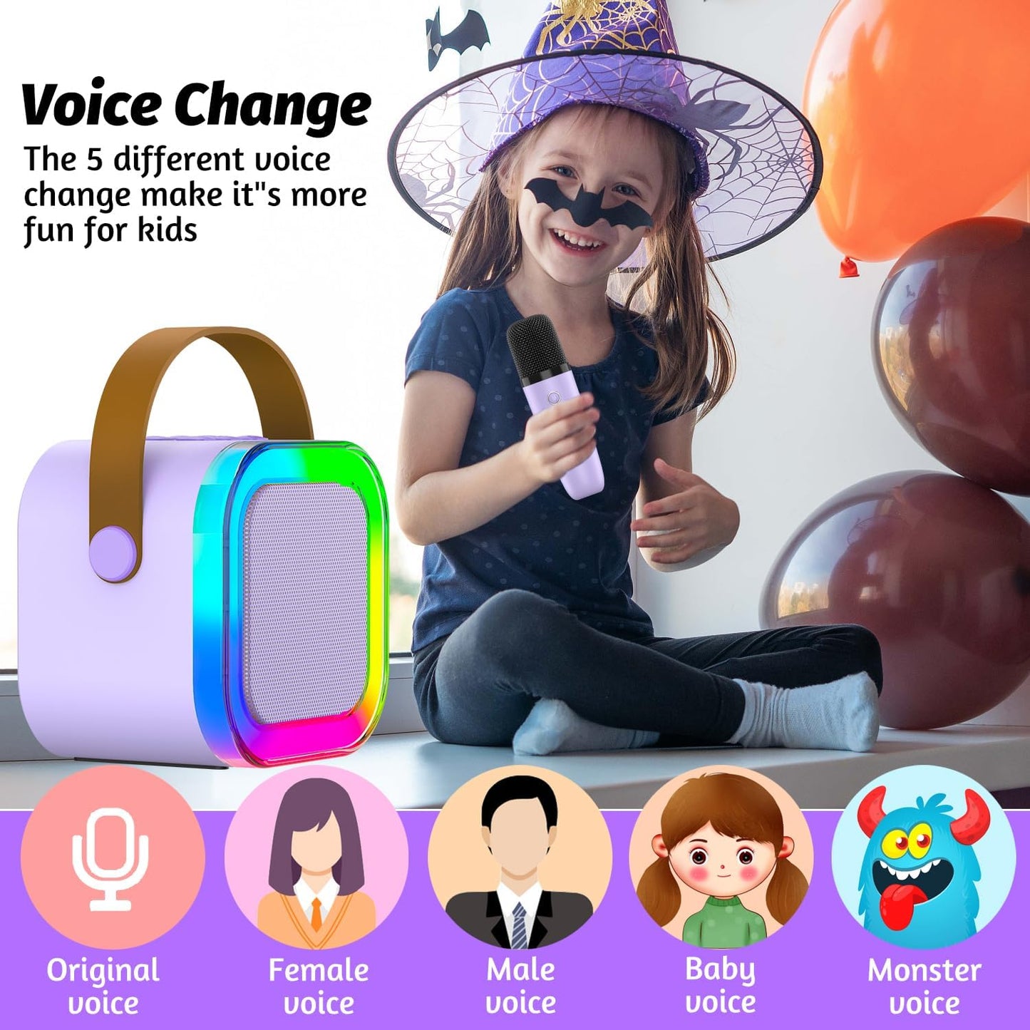 Portable Wireless Karaoke Speaker System