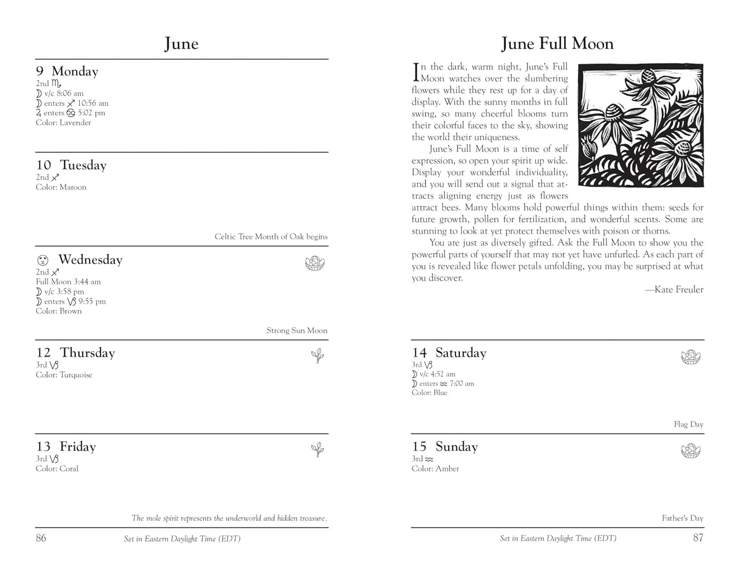 Whimsical Daily Planner for Spiritual Life
