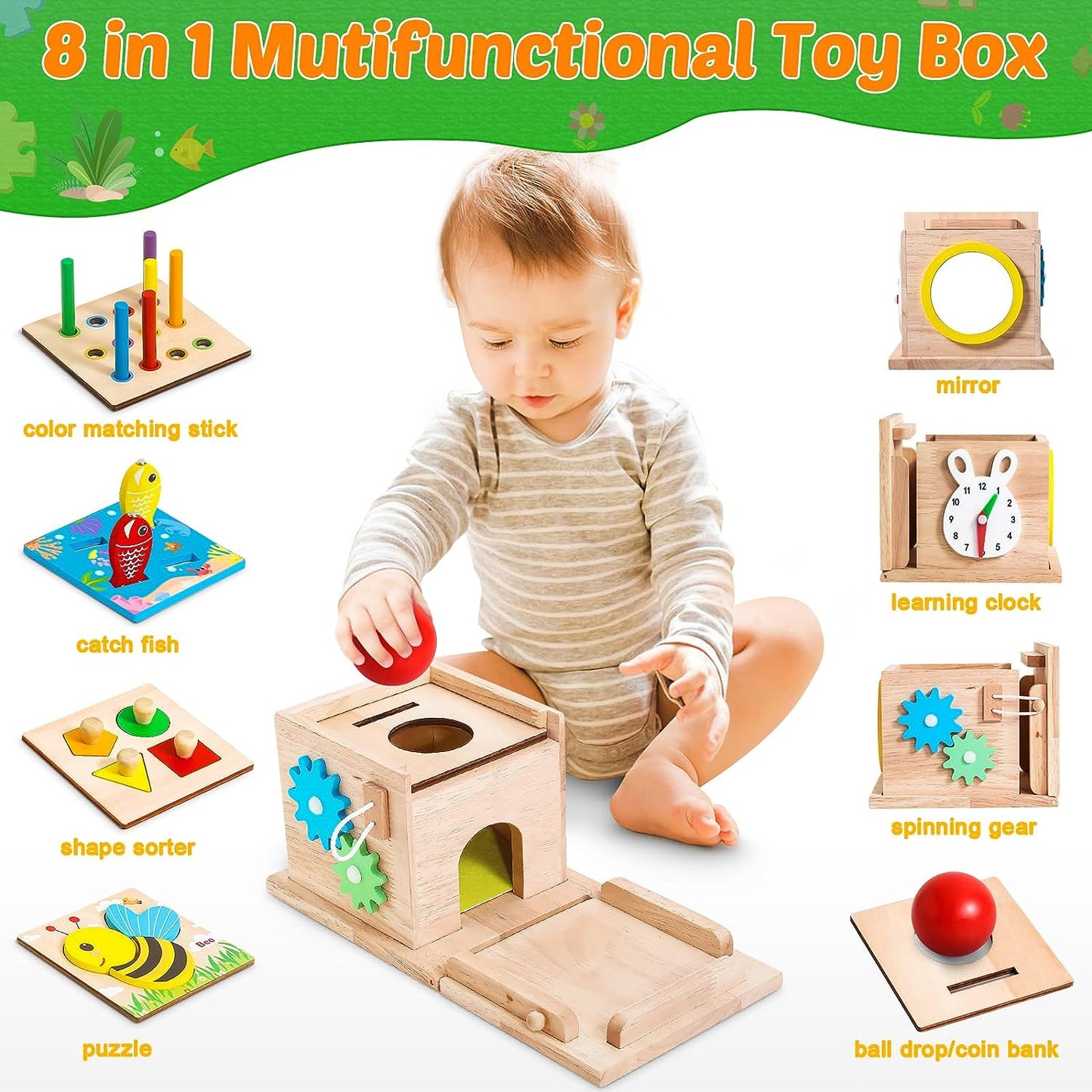 Learning Baby Play Set - Fun Developmental Toy Kit