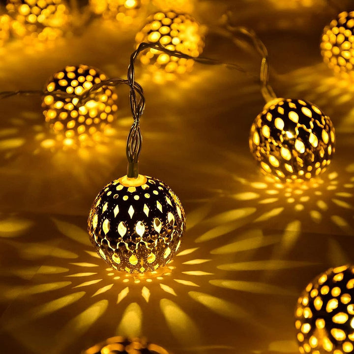 Outdoor Solar Fairy Lights with Soft Warm Glow - Fesara