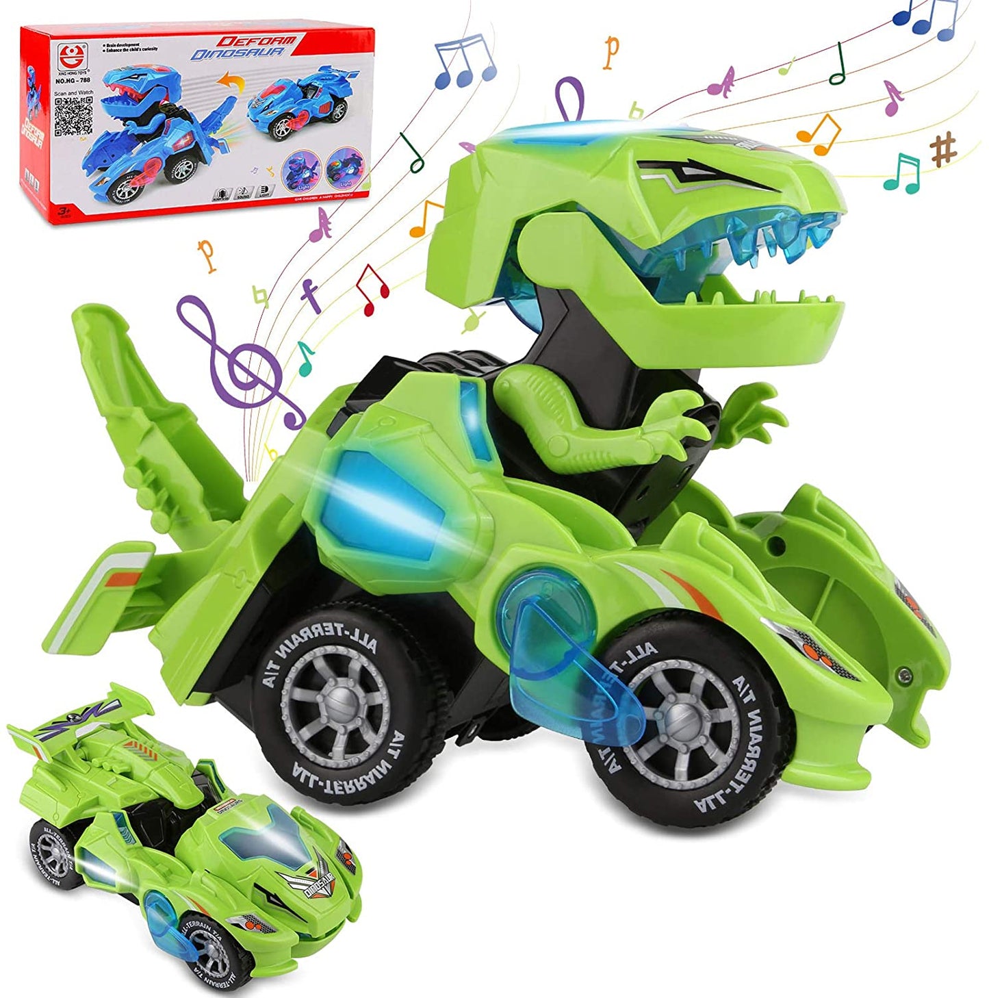 Fun Toy Dino Car Transformer