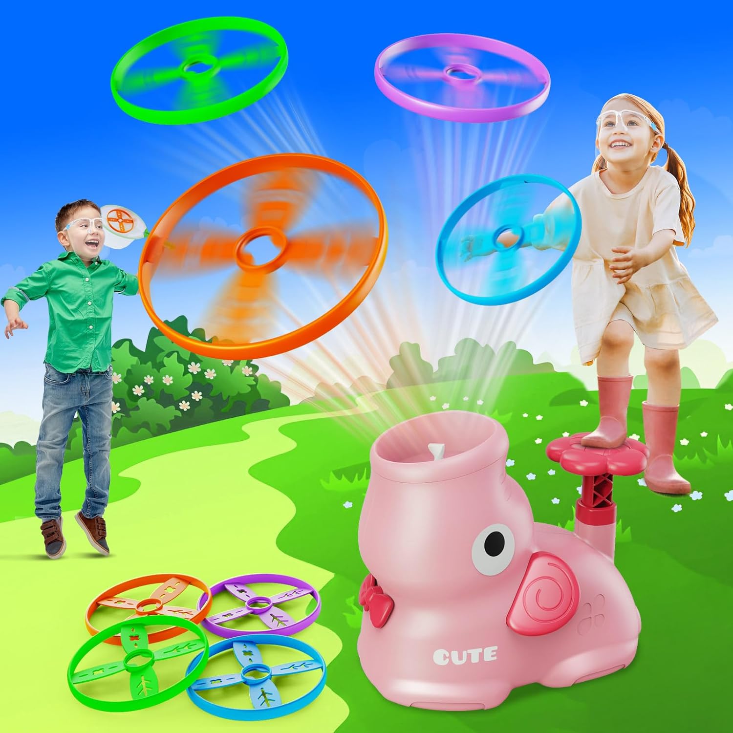 Fun Flying Disc Play Set - Fesara
