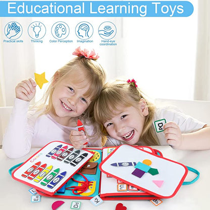 Interactive Kids Learning Board - Educational Toy Set