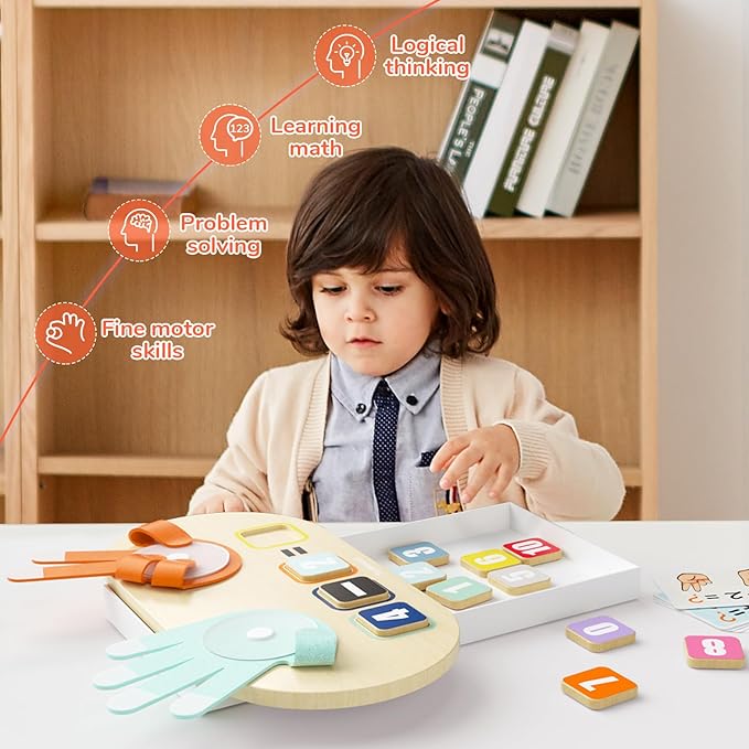 Fun Kids Math Toy - Easy Learning Calculator Game