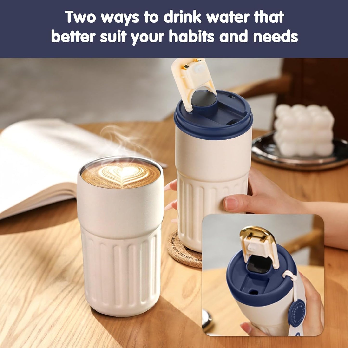 Insulated Smart Water Bottle with Temperature Control