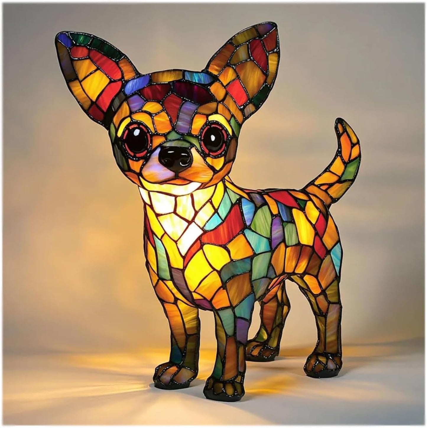 Heartwarming Dog Memorial Lamp