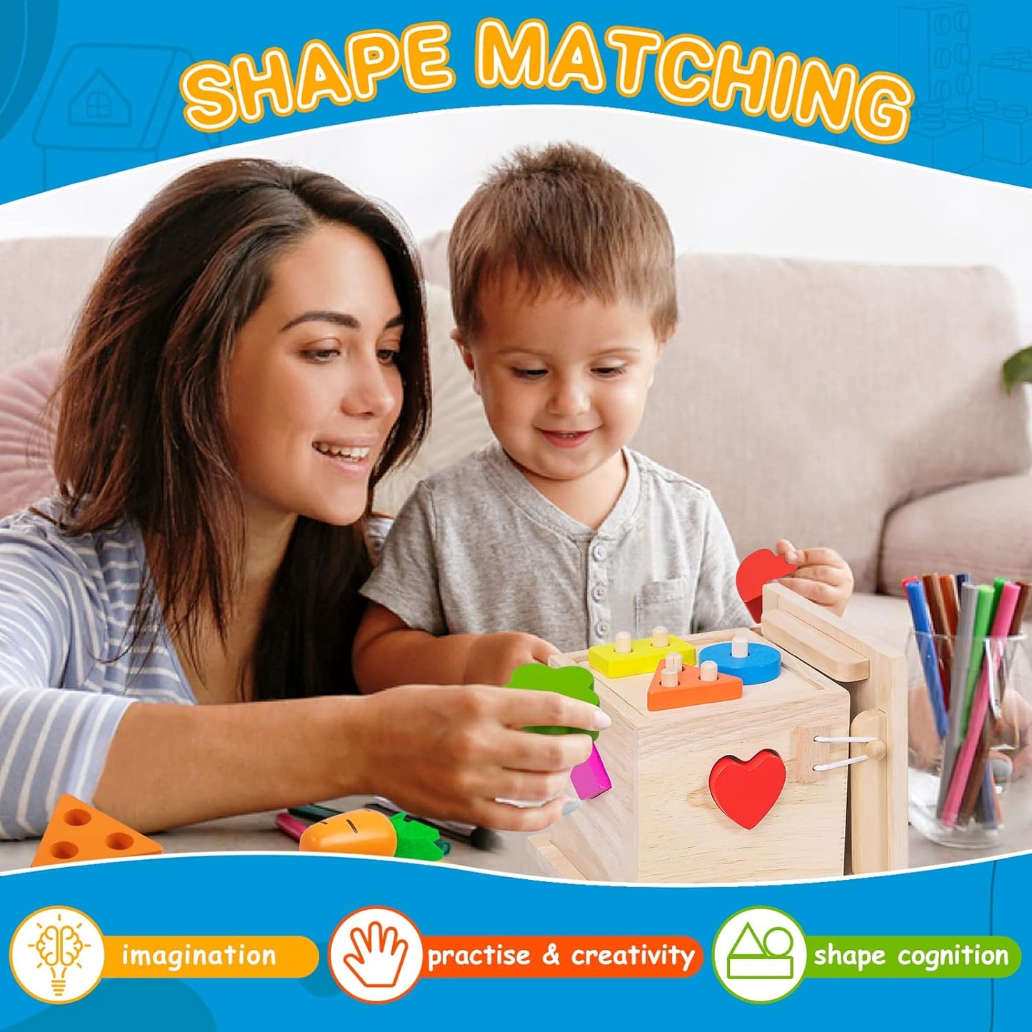 Learning Baby Play Set - Fun Developmental Toy Kit