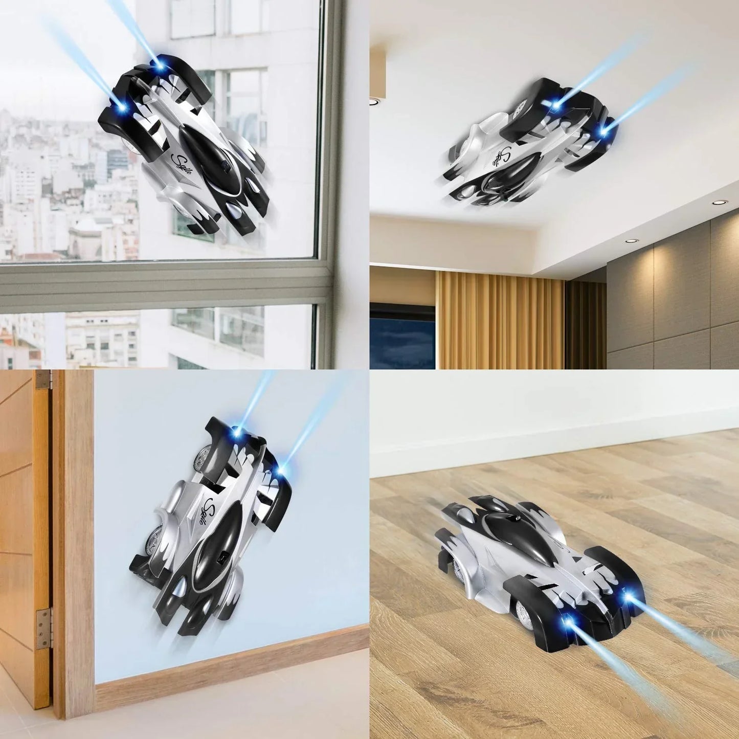 Remote Control Wall Climbing Stunt Car