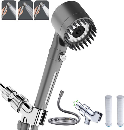 Luxury Spa Shower Head with Handheld Spray - Fesara