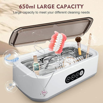 Powerful Ultrasonic Cleaner for Jewelry and Accessories