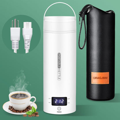 Compact Travel Electric Kettle with LCD Display - Fesara