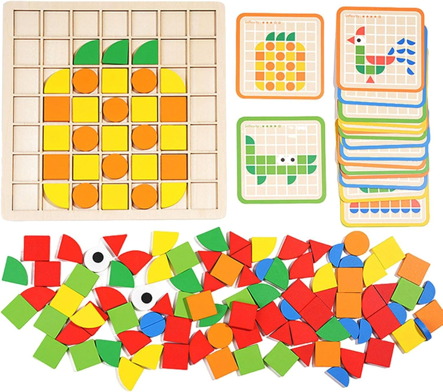 Kid's Wooden Learning Puzzle Toy
