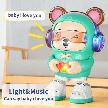 Fun Musical Teddy Bear With Flashing Lights