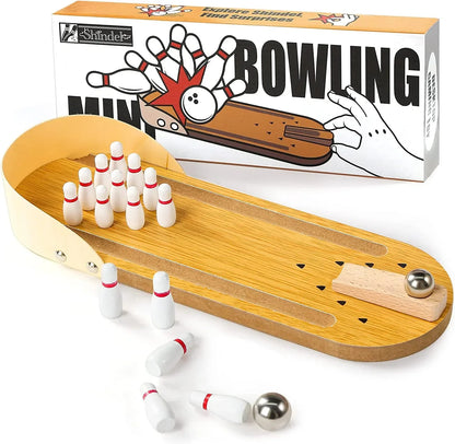 Compact Portable Mini Bowling Game
