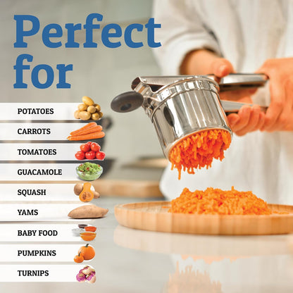 Heavy Duty Stainless Steel Potato Masher 15oz
