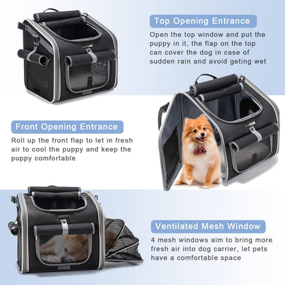 Comfy Pet Carrier Bike Accessories for Dogs Cats